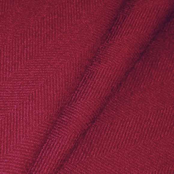 Railroaded Herringbone Carnation Upholstery Fabric - Picture 10 of 11